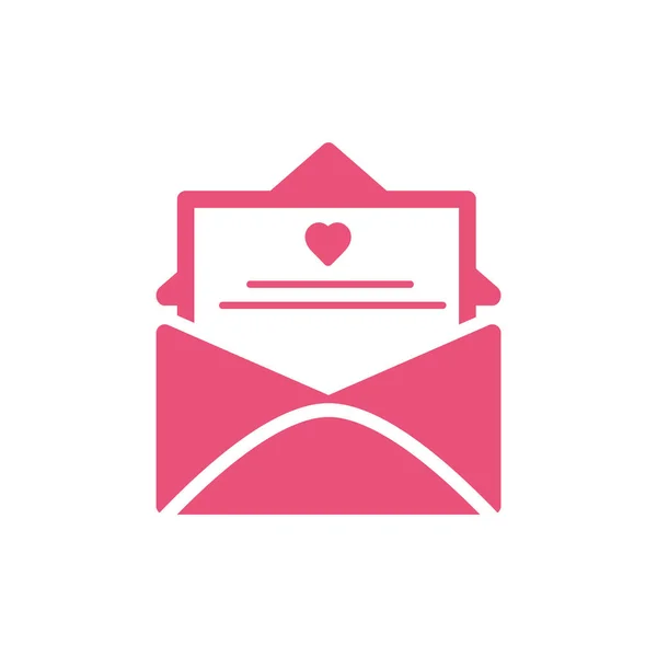Envelope Mail Pictogram Vector Illustratie — Stockvector
