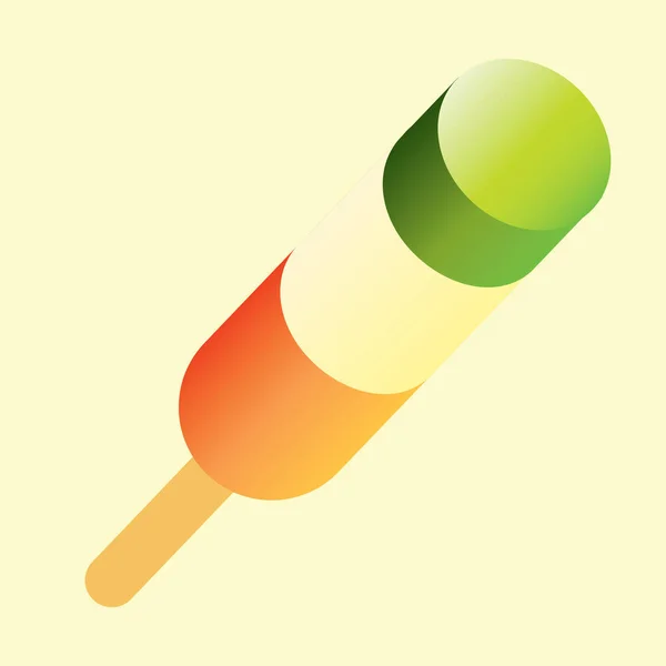 Süßigkeiten Symbol Flache Darstellung Von Lollipop Vektorsymbolen Für Das Web — Stockvektor