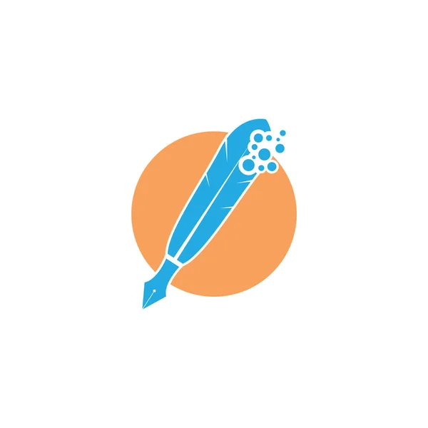 Vektor Illustration Eines Bleistift Symbols — Stockvektor