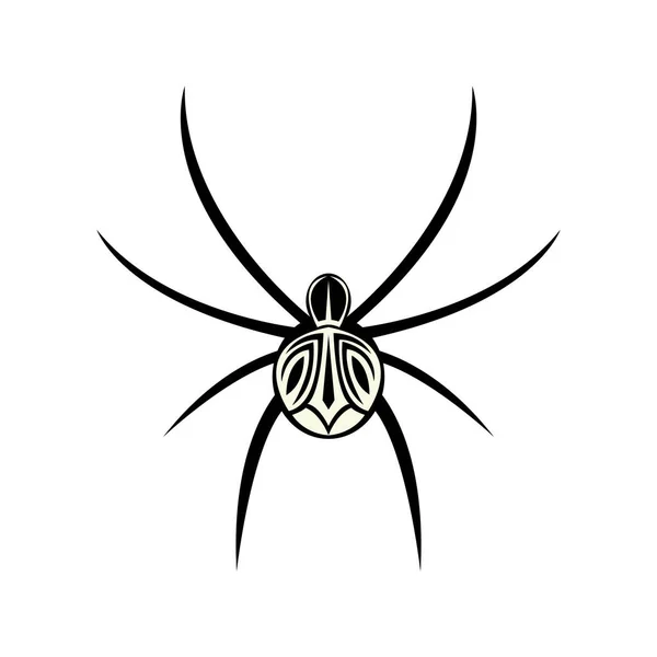 Örümcek Ağı Ikonu Vektör Illüstrasyonu — Stok Vektör