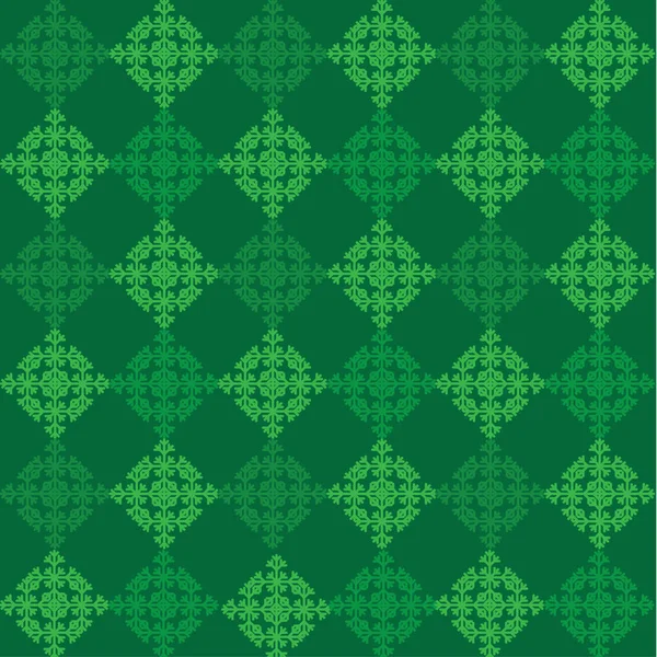 Groene Abstracte Achtergrond Met Geometrisch Patroon — Stockvector