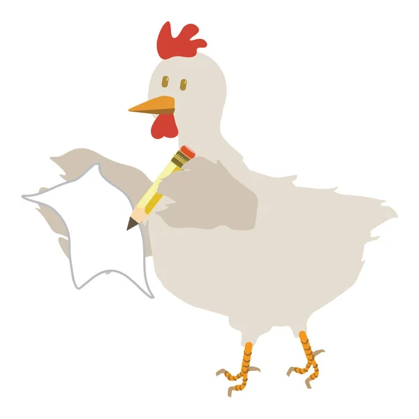 Illustrazione Vettoriale Gallo — Vettoriale Stock