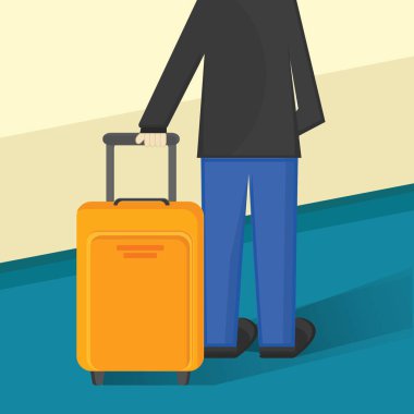 simge tasarımı ile seyahat kavramı, vektör illüstrasyonu 10 eps grafik