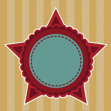 soyut vintage arkaplan vektör çizimi