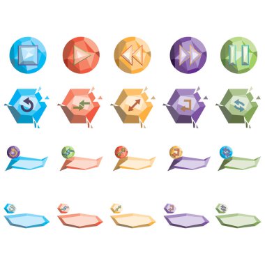 Vektör illüstrasyonu, simge ögesi 