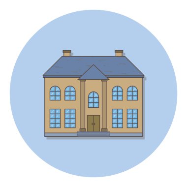 Basit renk vektör illüstrasyonu