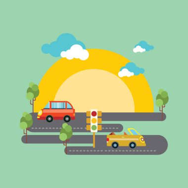 Vektör illüstrasyonu, simge ögesi arkaplanı  