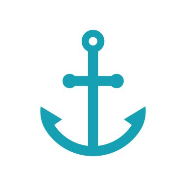 çapa simgesi vektör illüstrasyonu