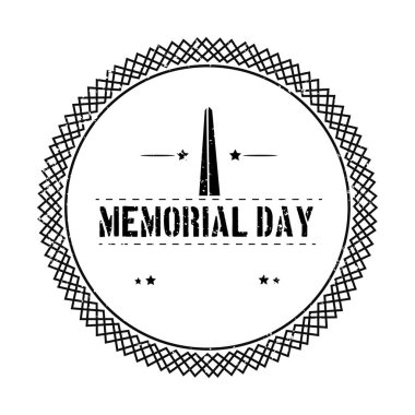 Anma Günü konsepti, vektör illüstrasyonlu biçimlendirilmiş pankart