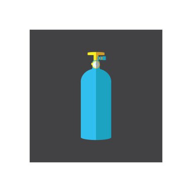 Temizleme simgesinin vektör illüstrasyonu