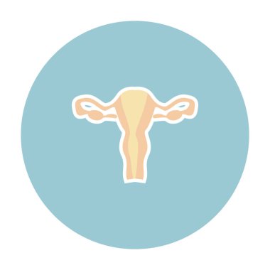 İnsan akciğer simgesinin vektör çizimi