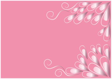 Tasarım için bir arkaplanın vektör illüstrasyonu