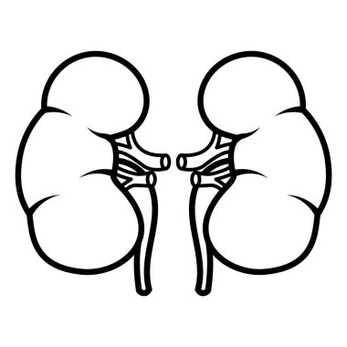 Basit grafik simgesi vektör illüstrasyonu