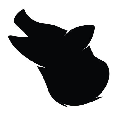 bir kedinin vektör silueti