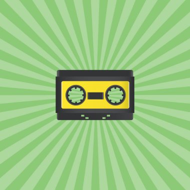 müzik konsepti simge tasarımı, vektör illüstrasyonu 10 eps grafik.