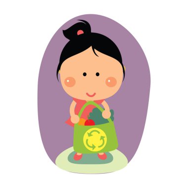 Basit grafik simgesi vektör illüstrasyonu 