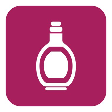 Şarap simgeleri ve vektör illüstrasyonlu basit biçimlendirilmiş pankart