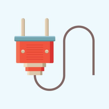 elektrik, enerji, vektör illüstrasyonu 