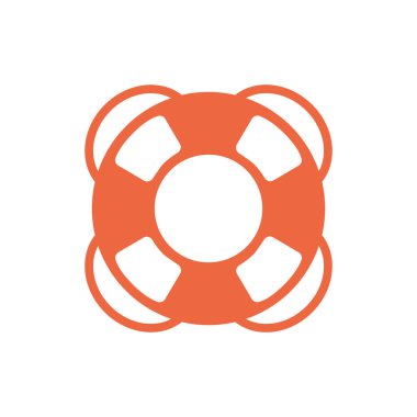 Güvenli halkanın yaratıcı vektör çizimi