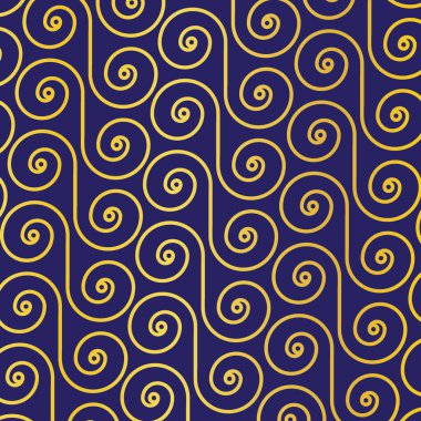 Dekoratif elementlerle kusursuz desen. vektör illüstrasyonu