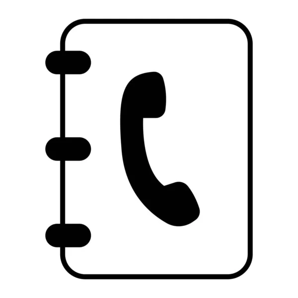 Icône Téléphone Illustration Vectorielle — Image vectorielle
