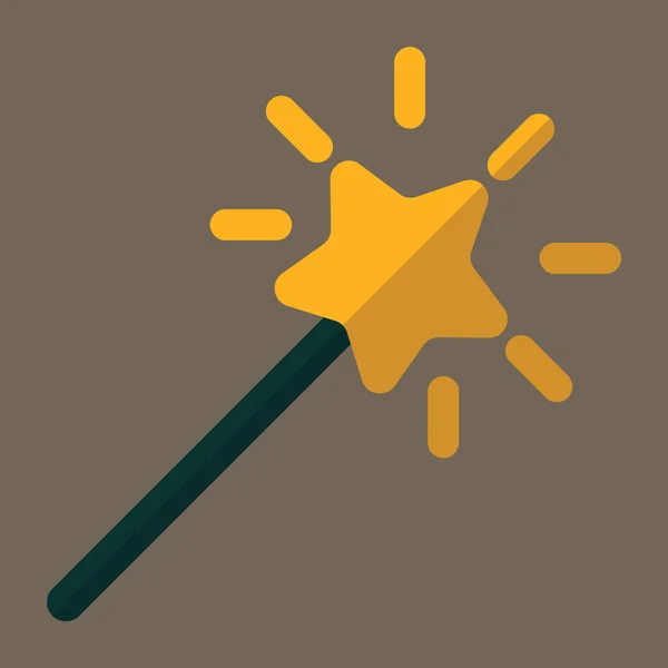 Vector Illustration Fireworks Icon — Stock Vector