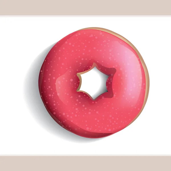 Donut Διανυσματική Απεικόνιση Εικονίδιο Στοιχείο Φόντο — Διανυσματικό Αρχείο