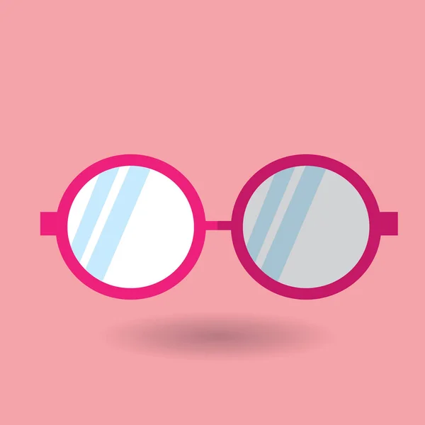 メガネのアイコンベクトルイラスト — ストックベクタ