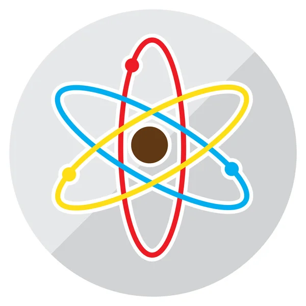 Векторная Иллюстрация Атома — стоковый вектор