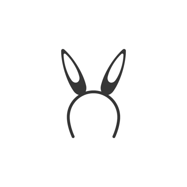 ウサギのアイコンベクトルイラスト — ストックベクタ