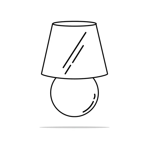 Creatieve Vectorillustratie Van Lamp — Stockvector