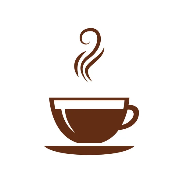 Kaffee Symbol Vektor Illustration — Stockvektor