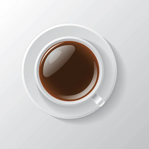 Illustrazione Vettoriale Icona Del Caffè — Vettoriale Stock