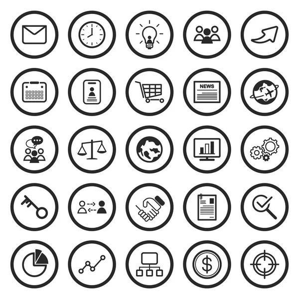 Vektorillustration Von Seo Und Internet Symbolen — Stockvektor