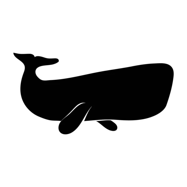 Vectorillustratie Van Een Vogelsilhouet — Stockvector