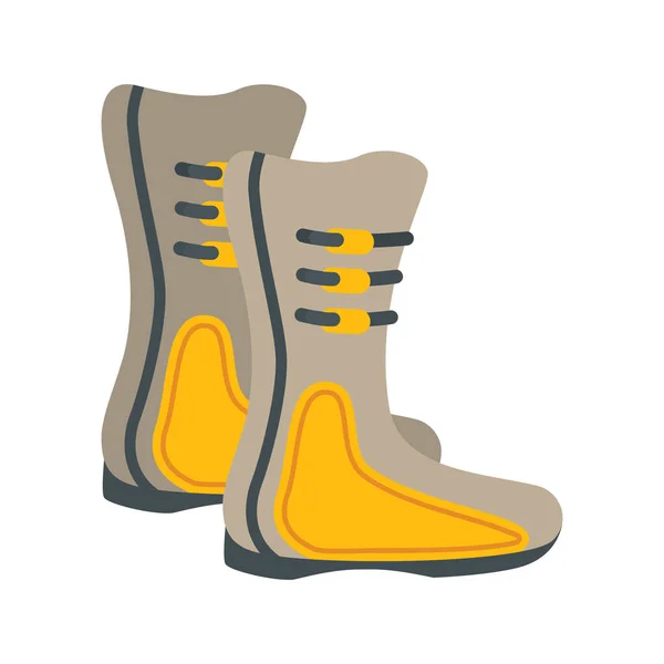 Illustration Vectorielle Une Paire Bottes — Image vectorielle