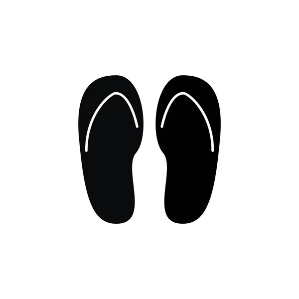 Flip Flops Symbol Vektorillustration — Stockvektor