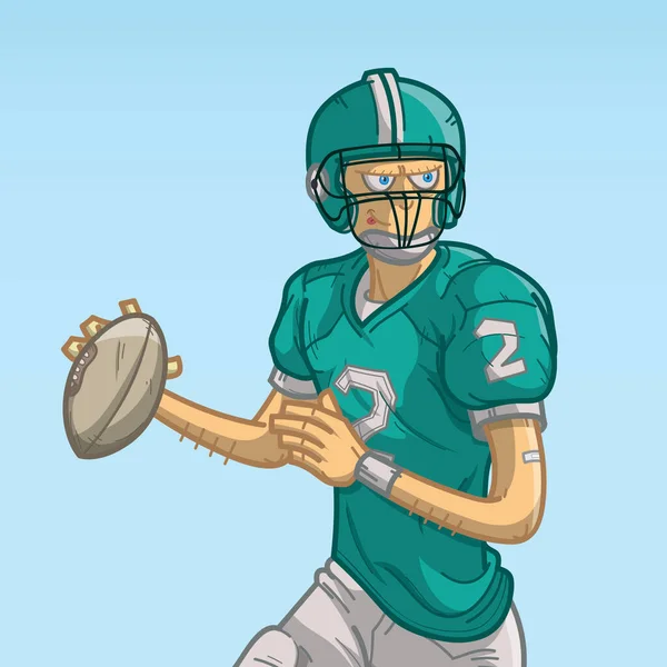 Illustration Vectorielle Homme Portant Casque Avec Une Casquette Baseball — Image vectorielle