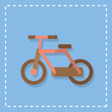 Basit grafik simgesi vektör illüstrasyonu 