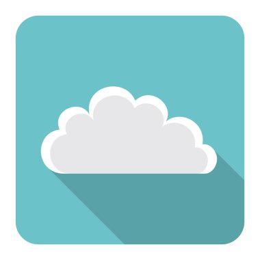 Bir arkaplanda vektör simgesi izole edilmiş düz tuş.