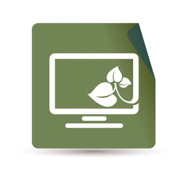 Basit grafik simgesi vektör illüstrasyonu 