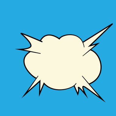 vektör patlama simgesi 