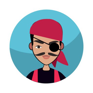 Avatar kişi tasarımı, vektör illüstrasyon eps10 grafiği