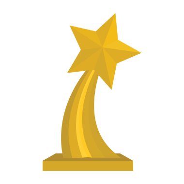 Başarı simgesi vektör illüstrasyonu