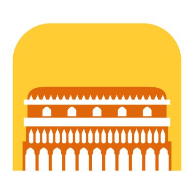 Mimarinin vektör çizimi