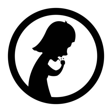 hamilelik ve sağlık vektör simgesi