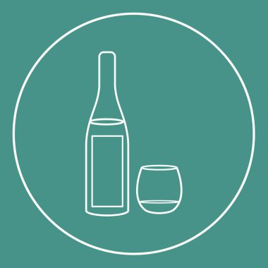 Vektör illüstrasyonu, simge ögesi biçimi