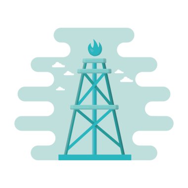 Basit grafik simgesi vektör illüstrasyonu