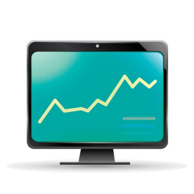 iş simgesi vektör illüstrasyonu