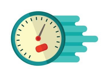 Zaman bir vektör illüstrasyonudur